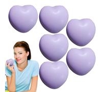 Forceau de poignée à main, balle de compression à main - Queurs de exerceurs du doigts en forme de coeur 6X, SHEAUR portable ENTRACK, outil de entraînement de Rinforzi des muscles PU