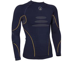 Forcefield Tech 2 Base, funzionale camicia a maniche lunghe XS male Blu/Giallo