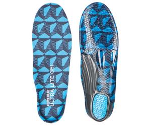 Forcefield Ultra Lite Gel Unisex - Insoles Nero - Taglia 46-48 - Sintetico Black 46-48