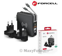 Forcell Caricabatteria Rapido Universale 5in1 Ricarica Wireless Power Bank 10...