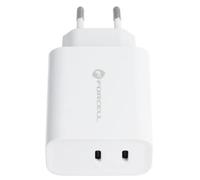 Forcell Caricabatterie Fast Dual Usb-c 35w Per Xiaomi Redmi Note 12 4g 12r Pro