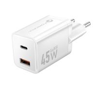 Forcell, Caricatore da rete 45W USB / USB-C PD / QC 4.0 Ulta-Compact GaN III