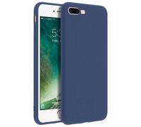 Forcell Cover iPhone 7 Plus / 8 Plus Soft Touch Silicone Gel Morbido - Blu