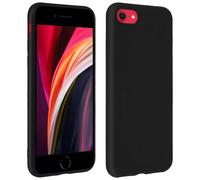 Forcell Cover iPhone SE 2020 / 7 / 8 Soft Touch Silicone Gel Morbido - Nera