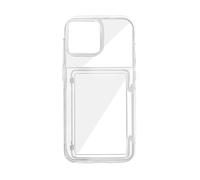 FORCELL Crystal pocket COVER per Apple iPhone 15, Trasparente
