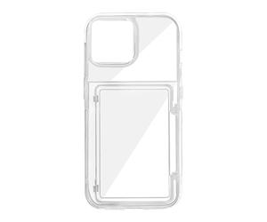 FORCELL Crystal pocket COVER per Apple iPhone 15, Trasparente