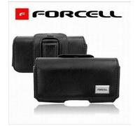 Forcell Etui Housse Cintura Luxe Nero per SAMSUNG GALAXY S e S2 Cuir