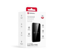Forcell F10k8 Power Bank 10000mah Mag Safe 15w Usb-c Black Per Huawei P40 Pro+