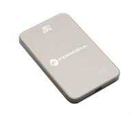 FORCELL F5K8 POWER BANK CARICABATTERIE 5000mAh MAG SAFE 15W USB-C BEGIE 794A8FA