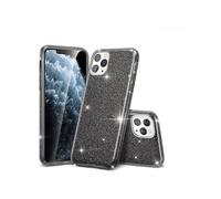 FORCELL in Silicone con Purpurina ESR Makeup Capa/Bolsa per Apple Apple iPhone 11 Pro, Black