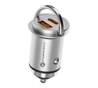 FORCELL NEW CARICABATTERIE F-ENERGY AUTO FAST CHARGING 20W USB-A + USB-C 792C55A