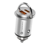 FORCELL NEW CARICABATTERIE F-ENERGY AUTO FAST CHARGING 20W USB-A + USB-C 792C55A