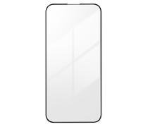 Forcell, Salvadisplay vetro organico iPhone 14 Pro antibatterico smussato, Nero