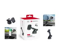FORCELL SUPPORTO DA AUTO CARBON H-CT327 MAGNETICO PER LA FINESTRA/PARABREZZA