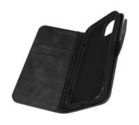 FORCELL Tender book CUSTODIA per Apple iPhone 13, Nero