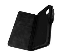 Custodia Gakaxy A22 5G Effetto Scamosciato Portafoglio Forcell Tender Book Nera