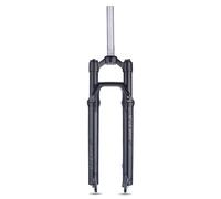Forcella a molla per mountain bike, forcella ammortizzata con corsa da 80 mm, forcella anteriore con tubo dritto da 1 1/8", QR da 9 mm, bloccaggio manuale da 9 mm (nero 27,5 pollici)