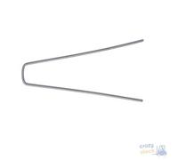 FORCELLA ACCIAIO FISSA TELO PACCIAMATURA CONF PZ 300 mm 3x17