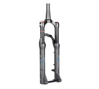 Forcella ad Aria con Sospensione per Bici, Tubo Conico da 1-1/2", Forcella Anteriore per Mountain Bike, ASSE da 15 mm × 100 mm, Blocco della Corona, Forcella MTB, Regolazione del r