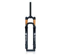 Forcella ad Aria MTB 26 27,5 29 Mountain Bike Regolazione del Ritorno Escursione 120 mm QR 9x100 mm Freno a Disco Anteriore XC/AM Ultraleggera, Blocco Manuale/remoto, Dritto/Conico (Gold Straight HL,