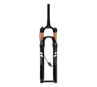 Forcella ad Aria per Mountain Bike 27,5/29er 1-1/8" Dritta/conica Forcella Ammortizzata per Bici Escursione 120 mm Freni a Disco Perno Passante 15 * 110 mm Boost Smorzamento del Rimbalzo Manuale/Remo