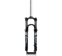 Forcella Ammortizzata a Molla per Mountain Bike 26/27,5/29'' Freno a Disco Escursione Anteriore 100 mm Sterzo Dritto da 1-1/8" Senza Filettatura QR da 9 mm Blocco Manuale (29'')