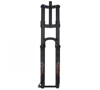 Forcella ammortizzata da discesa MTB con perno passante ad aria da 26, 27,5 e 29 pollici, con spalle coniche doppie e rimbalzo regolabile da 1-1/2", 15 x 110 mm A,27.5''