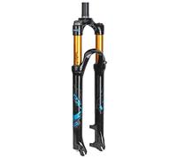 Forcella Ammortizzata Forcella a Gas per Bici in Lega Leggera da 1-1/8' con Controllo della Spalla da 100 mm (Blu 29 Pollici)