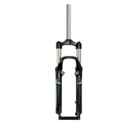 Forcella Ammortizzata per Bici da 26'', Freno a Disco V, Molla da Montagna, Meccanica, sterzo Dritto da 28,6 mm, Escursione Anteriore 110 mm, QR 9x100 mm (26'' Grigio)