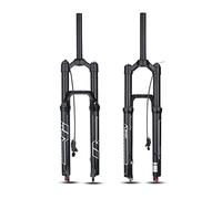 Forcella Ammortizzata per Bici da 27,5/29 Pollici, steli da 34 mm, Forcella Anteriore per Bici da 1-1/8 con Regolazione del Ritorno, Escursione da 140 mm, Attacco QR da 28,6 mm (R