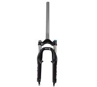 Forcella Ammortizzata per Bici Pieghevoli BMX da 20 Pollici, ammortizzatori a Molla oleodinamica, Attacco esteso da 1-1/8" e 10 mm, Freno a Disco/V, Escursione da 50 mm, Blocco Manuale, HL 2200 g