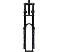 Forcella Ammortizzata per Mountain Bike 26 27,5 29 Pollici 1-1/8" Dritta Escursione ad Aria 180 mm Doppia Corona Discesa 9 * 100 mm Freno a Disco Anteriore Manuale