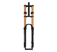 Forcella Ammortizzata per Mountain Bike 26 27,5 29 Pollici 1-1/8" Forcella ad Aria Dritta Escursione 180 mm Forcella da Discesa a Doppia Corona Freno a Disco QR 9 * 100 mm Forcella