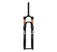Forcella ammortizzata per mountain bike, 27,5/29 pollici, escursione 120 mm, attacco dritto/conico da 1-1/8", aria, perno passante da 15 x 110 mm, smorzamento del rimbalzo, freno a disco manuale/remo