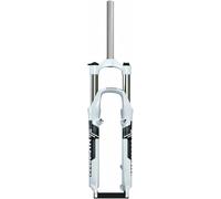 Forcella Ammortizzata per Mountain Bike da 26 Pollici, sterzo Dritto da 1-1/8", Freno a Disco Anteriore Senza Filettatura, Escursione della Molla da 26", Attacco QR da 110 mm, Blocco Manuale da 9 mm,