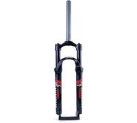 Forcella ammortizzatore bici 26 27,5 29 pollici Mountain bike Forcelle a sospensione meccaniche 80 molla Regolazione del rimbalzo Serratura manuale 1~1/8" Forcella anteriore dritta Freno a disco