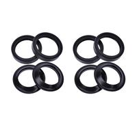 Forcella anteriore Ammortizzatore di Sospensione Paraolio 43x54x11 43 54 Copertura Compatibile Con XRV750 AFRICA TWIN XRV 750 XL1000 VARADERO ABS XL 1000(4PCS SEAL 4PCS COVER)