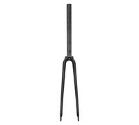 Forcella Anteriore Carbonio 700C, Sospensione Frontale con Freno a C, Tubo Dritto, Rilascio Rapido, Finitura Lucida - Elevata Resistenza, Ammortizzazione Impatti, Ideale per Bici (Opaco)