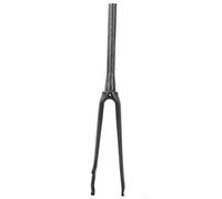 Forcella Anteriore Fibra di Carbonio 3K Opaca, Forcella Stradale, Freno a Disco, Tubo Superiore Conico, Rilascio Rapido - Alta Resistenza, Leggerezza e Comfort, Accessorio per Ciclismo