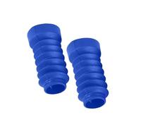 Forcella Anteriore In Gomm SOFFIETTI FORCELLA IN G 2 pezzi di ghette antipolvere per forcella e ammortizzatori in gomma per moto, 103 mm, adatte per Yamaha Jog 50cc 90cc(Blue)
