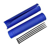 Forcella Anteriore In Gomm SOFFIETTI FORCELLA IN G Protezione universale per forcella e ammortizzatore per moto, adatta per Yamaha, adatta per Kawasaki, ATV e Dirt Bike.(Blue)