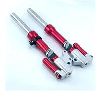 Forcella anteriore moto 27 Core 370 mm/400 mm, ammortizzatore idraulico universale, 1 pezzo(400 mm rosso)