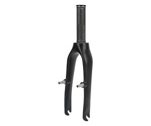 Forcella anteriore per bici Forcella inferiore da 2,9 pollici Forcella aperta da 4,4 pollici Forcella in fibra di carbonio per bici pieghevole con tubo dritto da 1,1 pollici