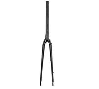 Forcella anteriore rigida per bici da strada in fibra di carbonio completa, tipo a sgancio rapido, modello UD, tubo conico superiore per freno a disco (UD Light Bright)