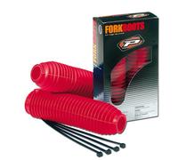 Forcella Anteriore Soffietto Kit a Progrip Rosso per Yamaha XT 600 660
