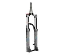 Forcella Anteriore Ultraleggera per Mountain Bike, Tubo Conico da 1-1/2", Forcella ad Aria per Bicicletta MTB, ASSE da 15 mm × 100 mm, Blocco della Corona, Regolazione del Ritorno,