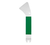 Forcella Clip Sollevatore Strumento Rimozione Auto Verde | Testa a leva curva in acciaio inox per la manutenzione del cruscotto e degli interni delle portiere