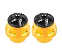 Forcella con perno sferico anticollisione per ruota anteriore adatta per Honda PCX 125 150 160 adatta per Forza 300 350 NSS350 ADV Base del Motore Piastra Paramotore Moto(Gold)