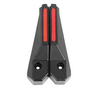 Forcella decorativa in ABS per scudi GOTRAX con riflettori ABS | Coppia sinistra e destra, elegante finitura nera, adatta per forcella posteriore Gotrax, migliora lo stile dello scooter