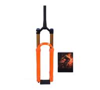 Forcella di sospensione dell'aria ad assorbimento d'urto 36 mm diametro in lega di alluminio arancione arancione da 29 pollici forchetta anteriore affusolata per mountain bike